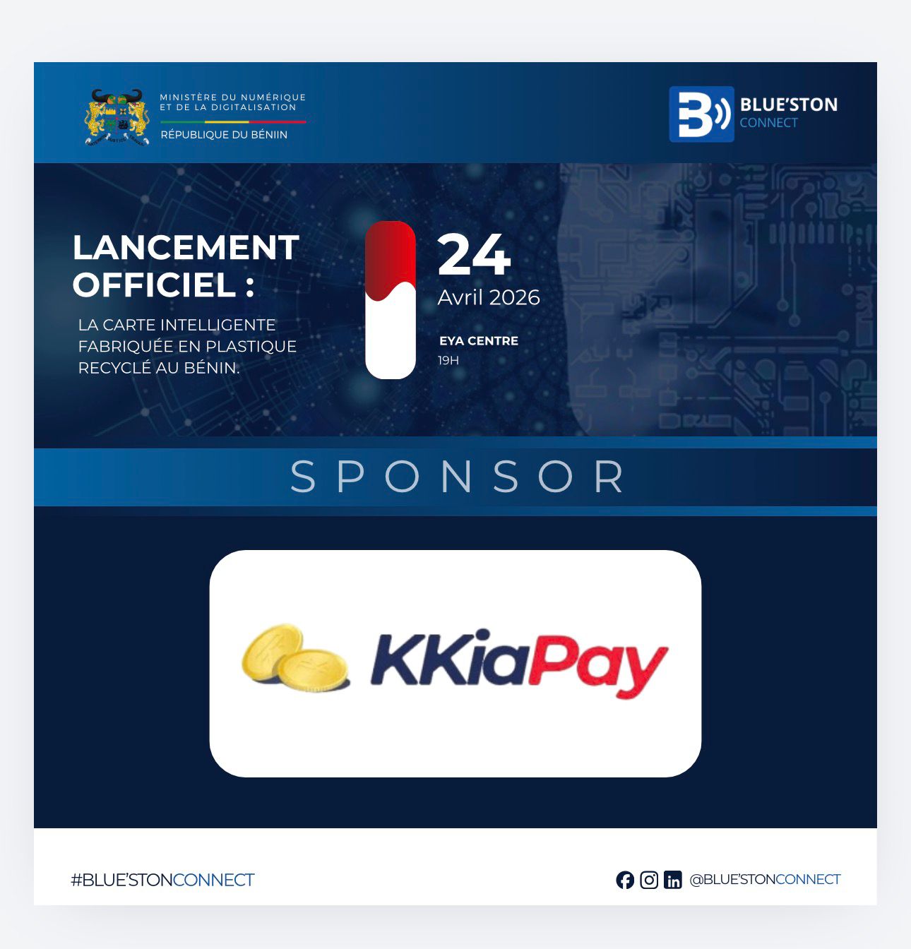 Lancement BLUE'STON CONNECT